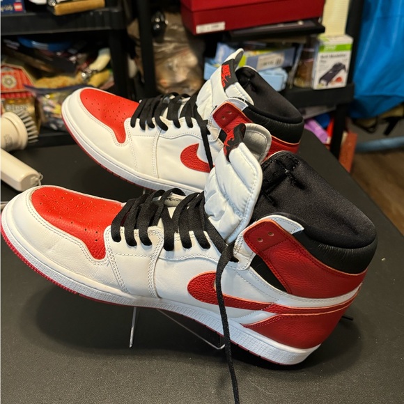 Air Jordan 1 Retro High OG Men’s 13 Heritage 555088-161 Worn Once - Picture 3 of 15